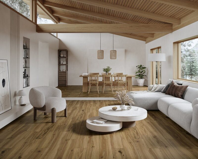 Плитка керамогранітна Freeland Chocolate RECT 198x1198x9 Paradyz