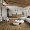 34287961-c7077 Декор Freeland Chocolate Chevron лівий 98x598x10 Paradyz
