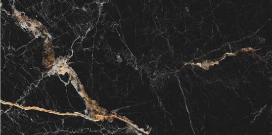 Плитка керамогранітна Vience Black POL 600x1200 Raviraj
