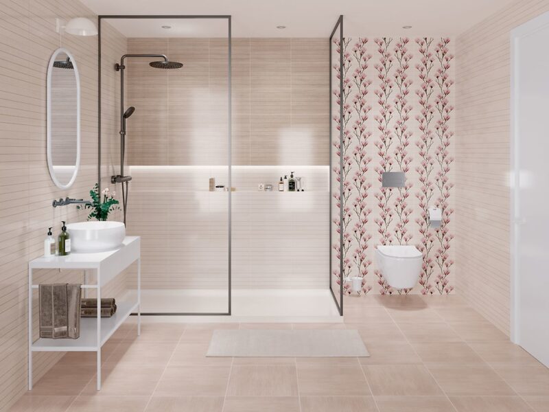 Плитка стінова Carmel Beige Micro 250x400 Cersanit