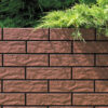 Плитка фасадна Burgund Rustiko 6,5x24,5x0,65 код 9577 Cerrad