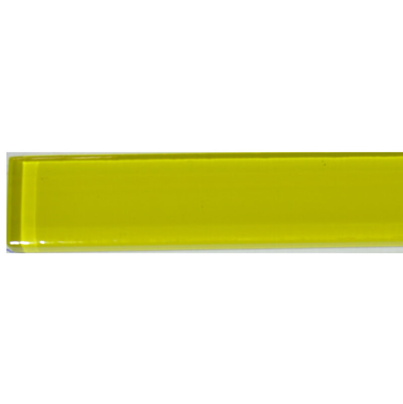 Фриз скляний GF 7518  yellow  25x750 Кераміка Лео УКРАЇНА