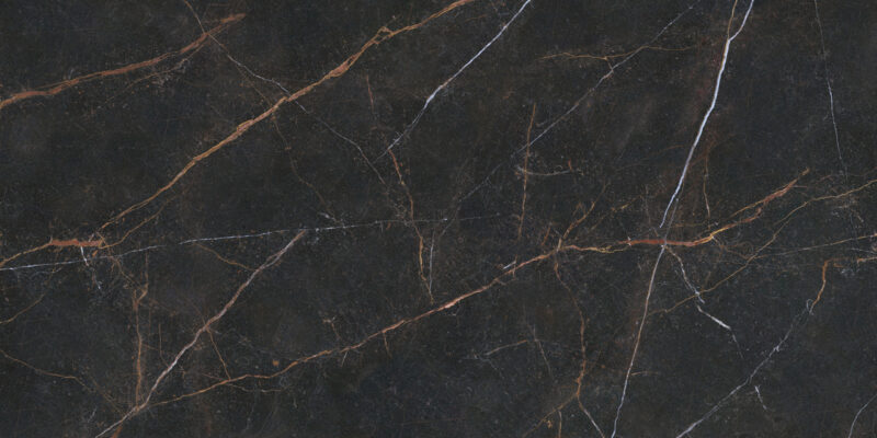 43903334-415d4 Плитка керамогранітна Laurent Negro LUX 600x1200 Saloni Ceramica