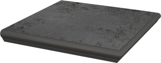 45632-semir_grafit_natural_stopnica_narozna_kapinos Сходинка з капіносом кутова Semir Grafit 33x33 код 2148 Ceramika Paradyz