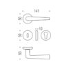 46bee92fc7-2_resize_1200x1200 Ручка Colombo Robotre CD91 пол.латунь R ф / з