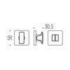491ceea664-2_resize_1200x1200 Накладка Colombo BT 19 BZG вж6 хром Esprit, Fedra