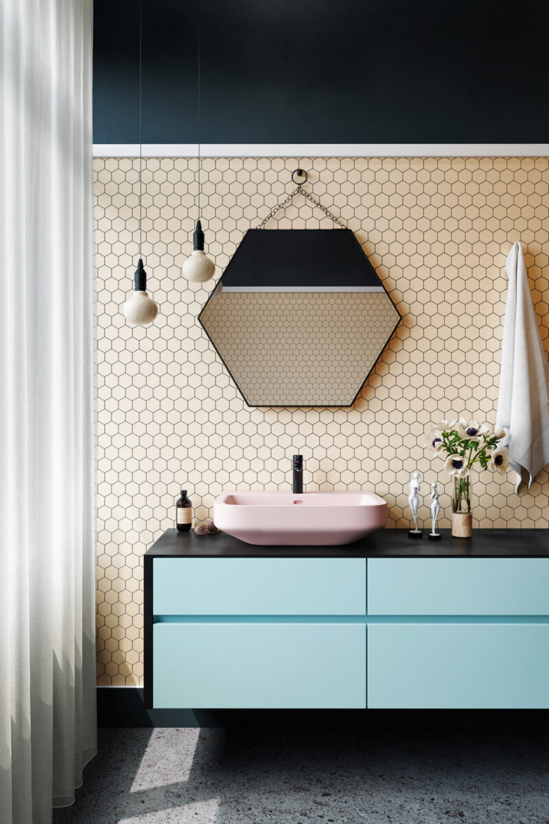 Мозаїка HEXAGON H 6007 Bisque 295х295х9 Кераміка Лео УКРАЇНА