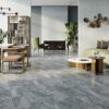Плитка керамогранітна Gilio Grey RECT 598x598x8 Cersanit