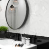 Плитка стінова Synergy Nero A STR 30x60 код 0496 Ceramika Paradyz