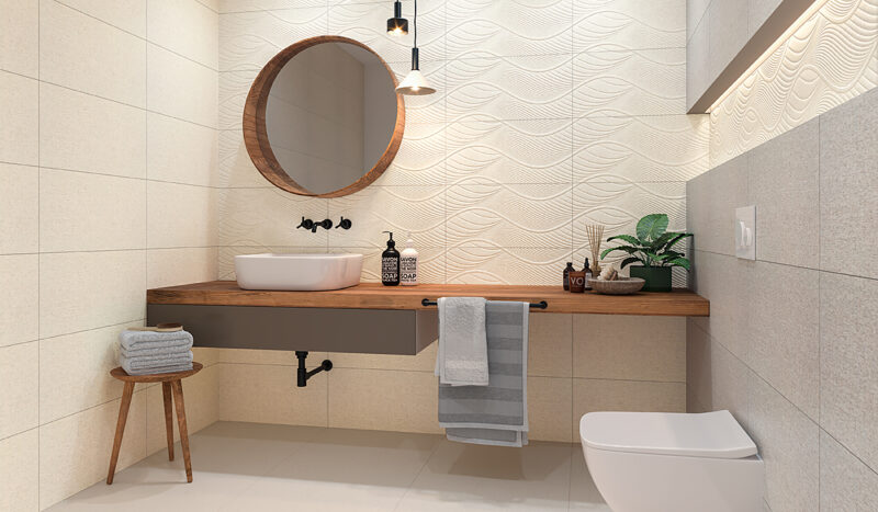 Плитка стінова Symetry Beige 30x60 код 0977 Ceramika Paradyz