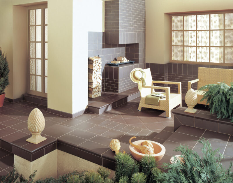 58265263-ed53c Плитка підлогова Natural Brown STR 300x300x8,5 Paradyz