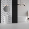 Плитка стінова Indira White Satin 200×600x8,5 Cersanit
