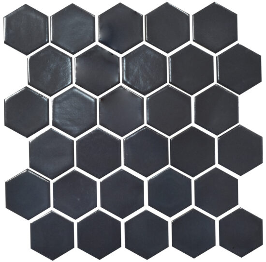 5f18c-h-6022-black-grafit Мозаїка H 6022 Hexagon Grafit Black 295x295x9 Котто Кераміка