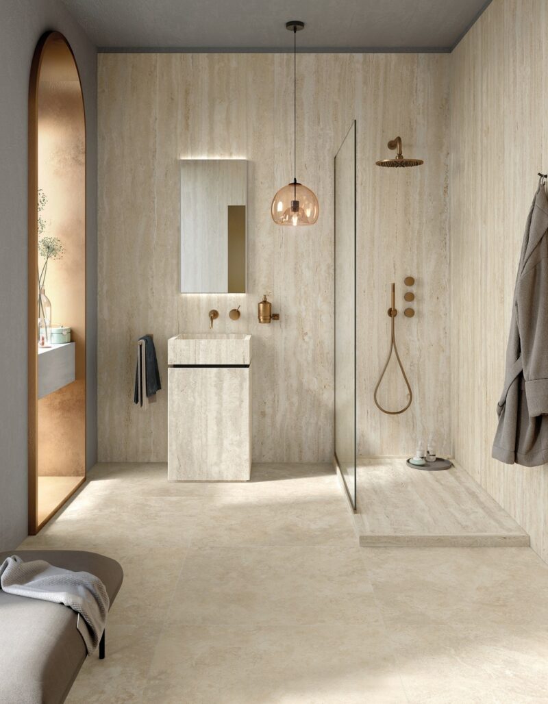 Плитка керамогранітна EY 13 Elysian Travertino SP SQ 1200x1200x9 Mirage