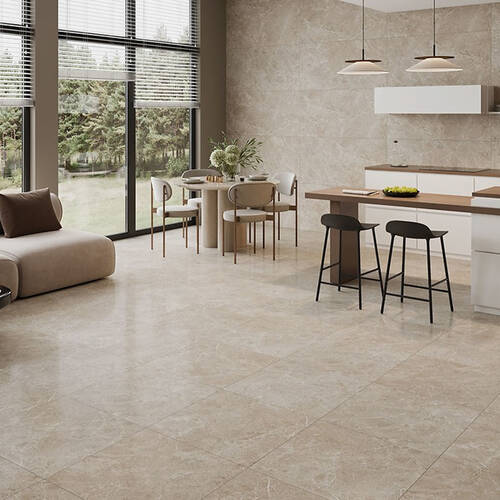 68215718-03dc0 Плитка керамогранітна Alvaro Beige RECT 598x1198x8 Cersanit