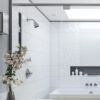 Плитка стінова Нз0451 Сатин Білий SATIN STR 30x60 код 6564 Голден Тайл