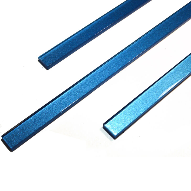 Фриз скляний GF 7521 blue pearl 25x750 Кераміка Лео УКРАЇНА