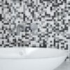 86015-1.2 Мозаїка GMP 0825011 С3 Print 10-Black-White 300×300x8 Котто Кераміка