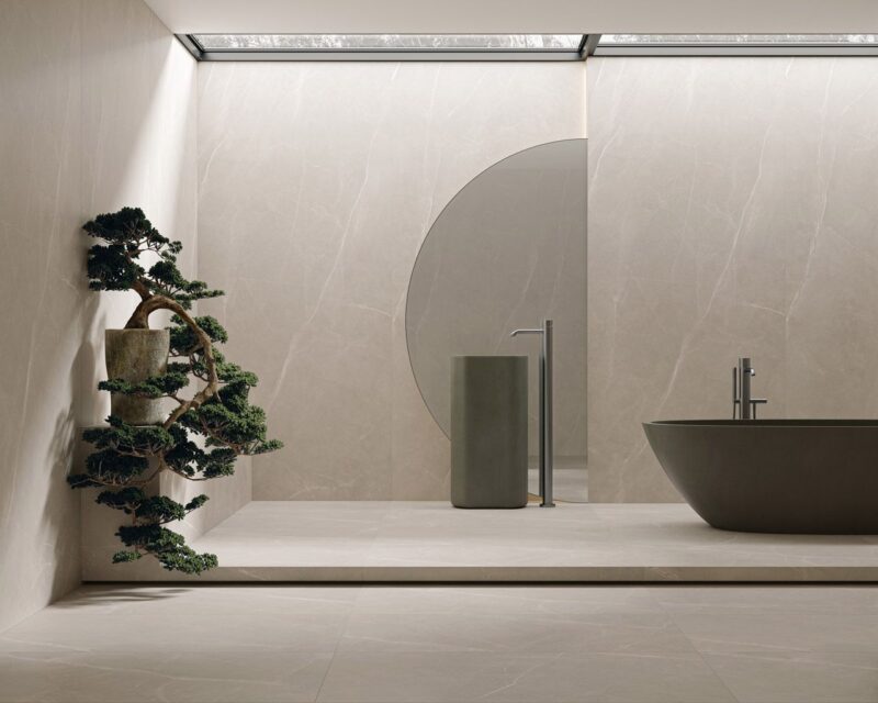 88771248-98ee3 Плитка керамогранітна Ritual Light Grey RECT 600x1200 Paradyz
