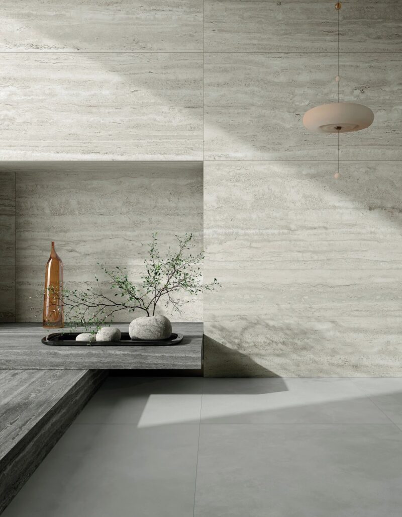 Плитка керамогранітна EY 11 Travertino Misty NAT SQ 600x1200x9 Mirage