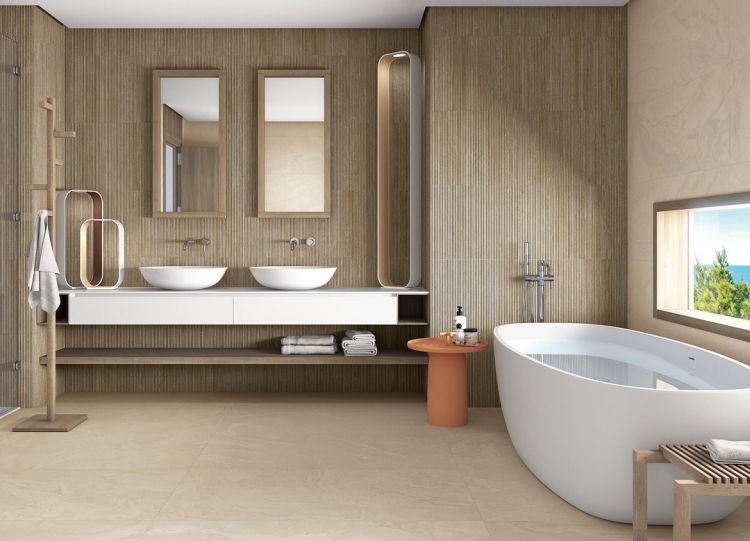 Плитка стінова Tivoli-R Avellana 450x1200x11 Vives