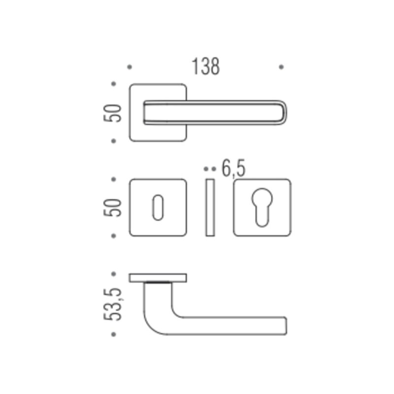 a79956dd35-2_resize_1200x1200 Ручка Colombo Tecno MO11 мат хром/хром R ф/з