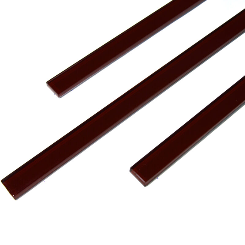 Фриз скляний GF 6002 brown 25x600 Кераміка Лео УКРАЇНА
