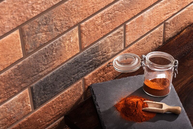 aae6a-loft-brick-chili-detal Плитка фасадна Loft Brick Chili 65x245x8 Cerrad