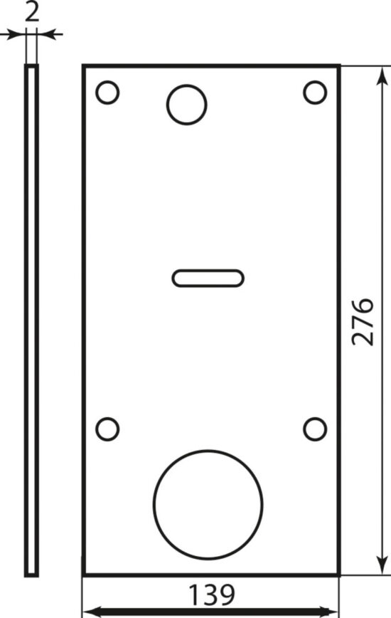 aeb92ef896-2_resize_1200x1200 Mottura Art. 94055 Марганцева пластина 139х276х2mm SX (для замку 54.797,54.587)