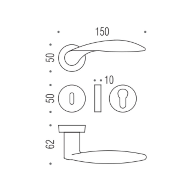 af90dc1890-2_resize_1200x1200 Ручка Colombo DB 31 Wing HPS титан / зол R прор.