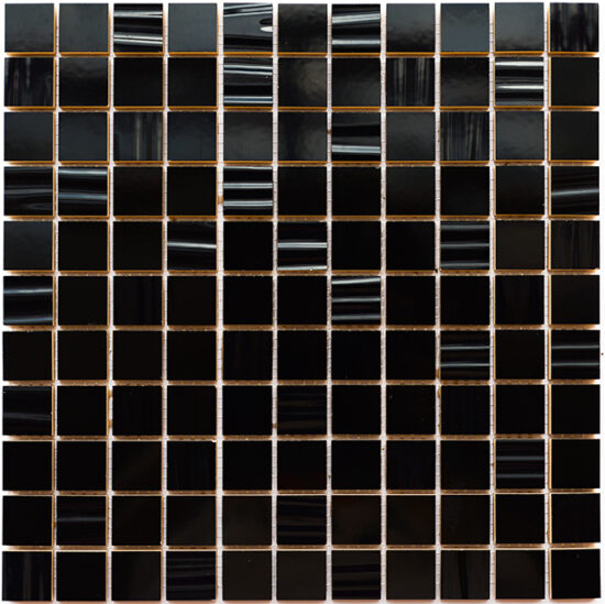 b208c-cm-3001-c2-black-black-str Мозаїка СМ 3001 С2 Black-Black 300x300x9 Котто Кераміка
