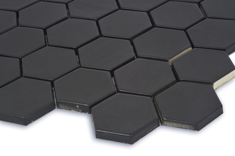 b3704-h_6021-black-mat Мозаїка H 6021 Hexagon Black MATT 295x295x9 Котто Кераміка