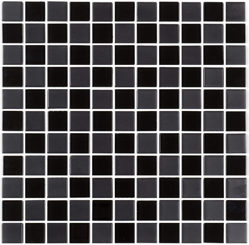 b98dc-gm-4057-cc-black-mat-black Мозаїка GM 4057 C2 Вlack MATT-Black 300x300x4 Котто Кераміка