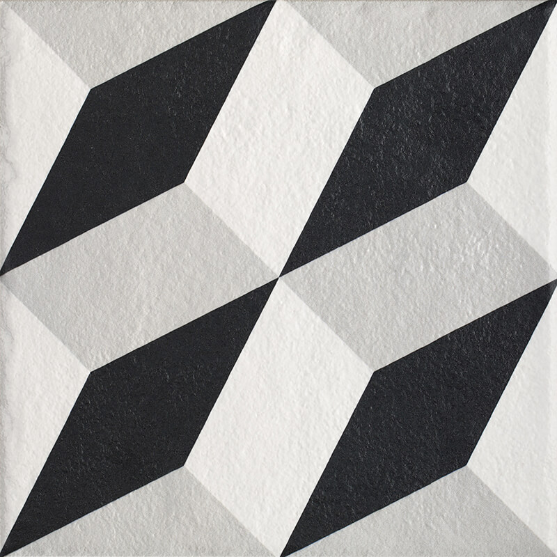 c0637-modern_motyw_a_198x198 Плитка керамогранітна Modern Motyw A STR 198x198x7,5 Paradyz