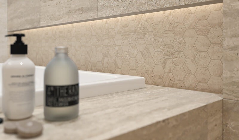 Плитка стінова Sunlight Stone Brown 30x60 код 0946 Ceramika Paradyz