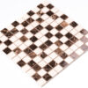 Мозаїка СМ 3022 С2 Brown-White 300×300x9 Котто Кераміка