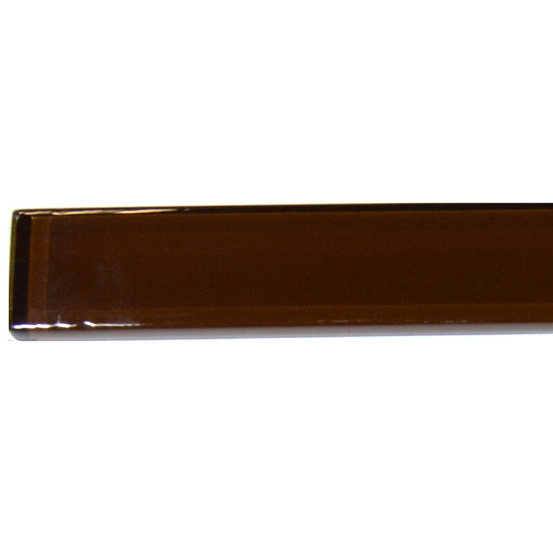 Фриз скляний GF 7515  choco  25х750 Кераміка Лео УКРАЇНА