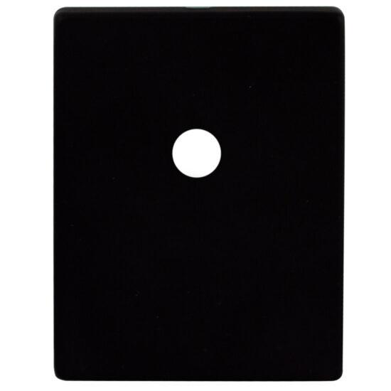 Декоративна накладка Protect під шток 60X80mm Black чорна