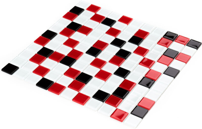 d1543-3c9a4-gm-4007-c3-black-red-m-white Мозаїка GM 4007 C3 Black-Red M-White 300x300x4 Котто Кераміка