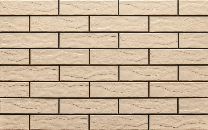 Плитка фасадна Kremowa Rustiko 6,5x24,5x0,65 код 9737 Cerrad
