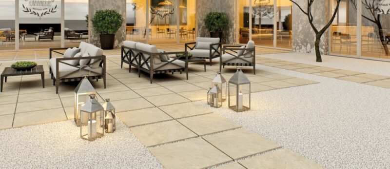 Плитка керамогранітна Pietra Serena Cream RECT 600x600x20 Stargres