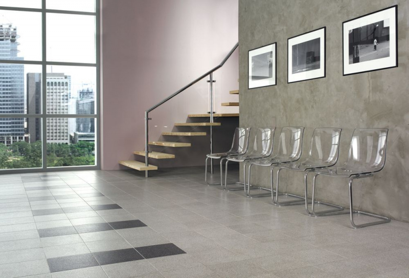 Плитка керамогранітна Milton Grey 298×598x8 Cersanit