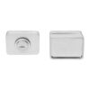 Накладка M&T Rosettes WC Maximal TIN-C 000702 мат.хром(под вставку)