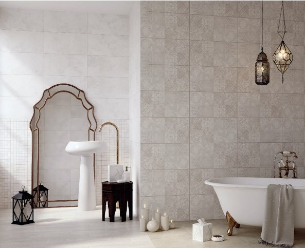 Плитка стінова Calma Light Grey 29,7x60 код 4417 Опочно