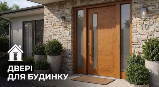 Двері для будинку 100/СП1_1