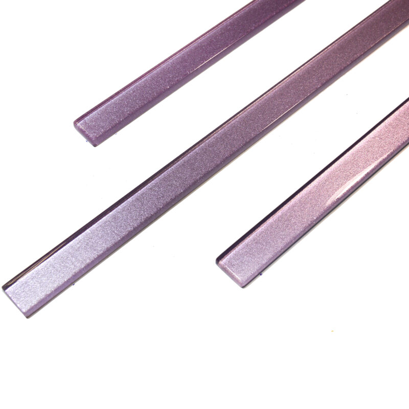 Фриз скляний GF 6028  pink pearl 25х600  Кераміка Лео  УКРАЇНА
