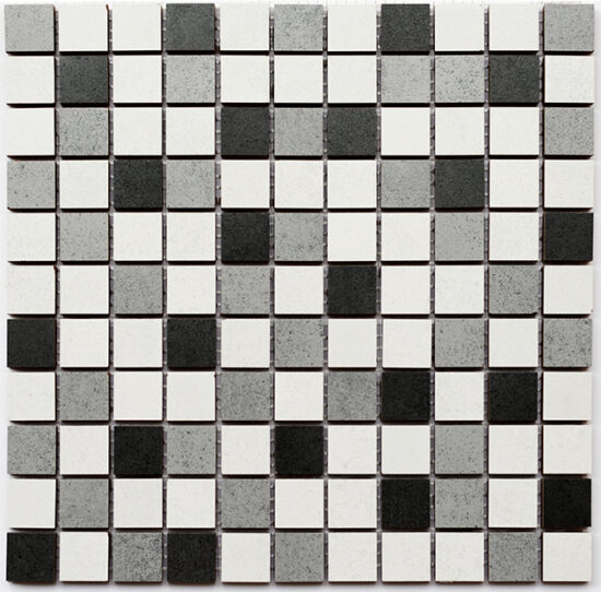 e338f-cm-3028-c3-graphit-gray-white Мозаїка СМ 3028 С3 Graphite-Gray-White 300x300x8 Котто Кераміка