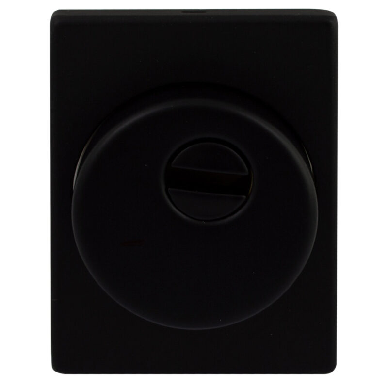 Броненакладка Protect 25mm c декоративною накладкою 60X80мм Black чорна