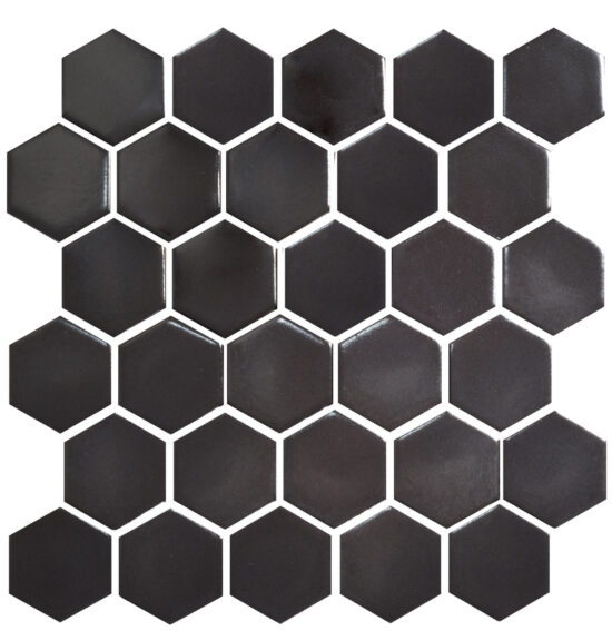 efd9b-h-6006-choco-brown Мозаїка HEXAGON H 6006 Choco Brown 295х295х9 Кераміка Лео УКРАЇНА
