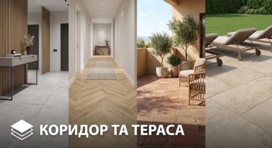 Коридор та тераса ABACO ARENA 90x90 (плитка для підлоги і стін)